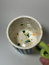 Load image into Gallery viewer, Striped picnic mug
