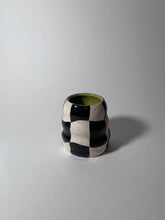 Load image into Gallery viewer, Checker bud vase
