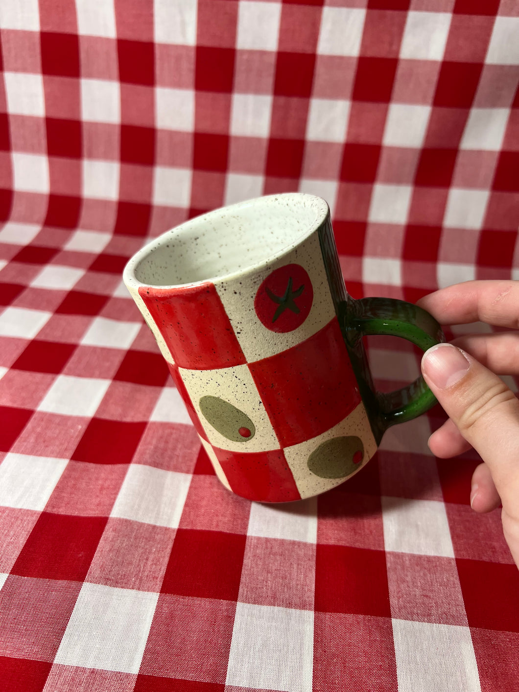 Pantry checker mug