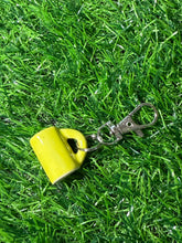 Load image into Gallery viewer, Bright yellow mug keychain 2
