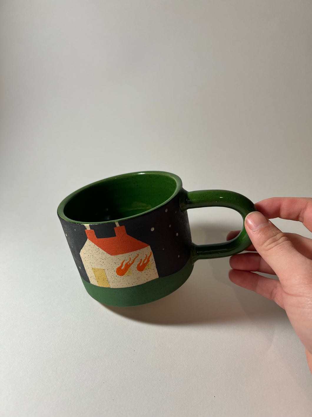 House fire mug 3