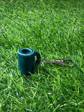 Load image into Gallery viewer, Blue mug keychain
