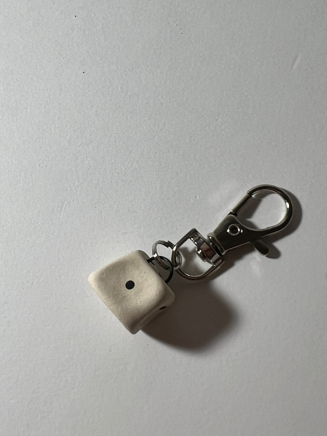 Dice keychain