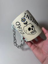 Load image into Gallery viewer, Dead inside chain mug (second)
