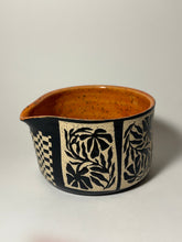 Load image into Gallery viewer, Flower tile matcha bowl
