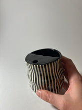Load image into Gallery viewer, Stripey to-go cup 2 (second)
