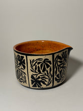 Load image into Gallery viewer, Flower tile matcha bowl
