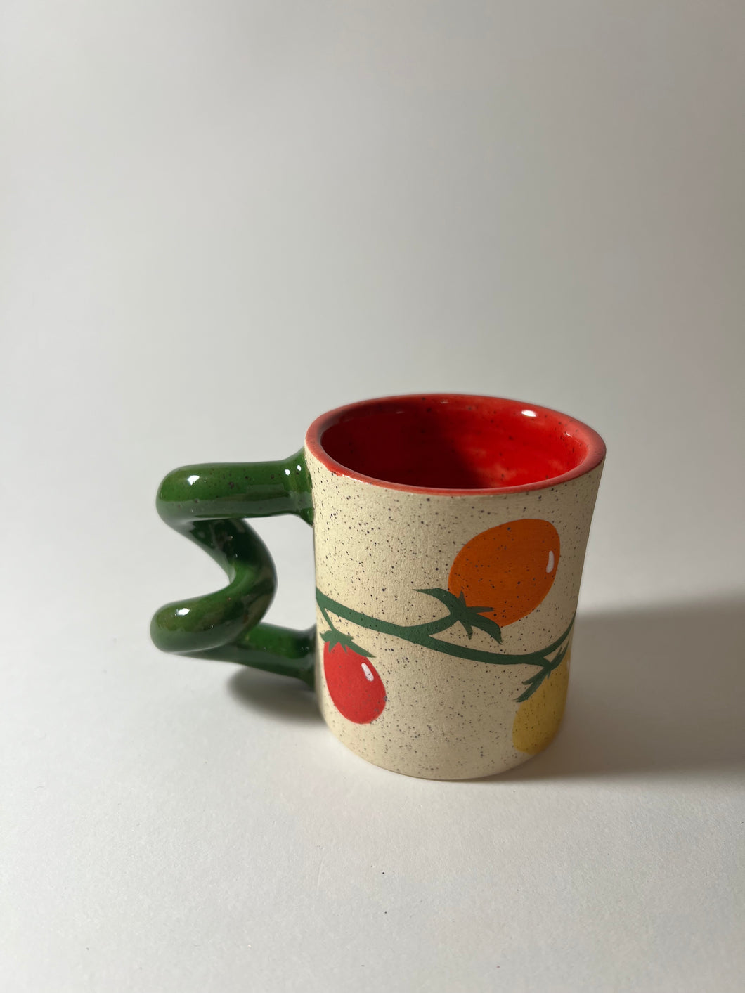Tomato espresso mug