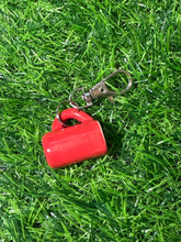 Load image into Gallery viewer, Red mug keychain
