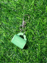 Load image into Gallery viewer, Jade green mug keychain

