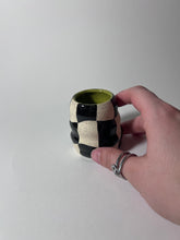 Load image into Gallery viewer, Checker bud vase
