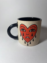 Load image into Gallery viewer, Crying heart mug 6
