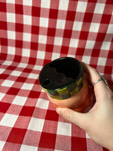 Load image into Gallery viewer, Checker/bubble to-go cup
