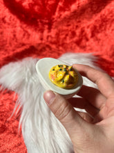 Load image into Gallery viewer, Deviled egg trinket dish
