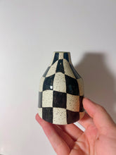 Load image into Gallery viewer, Checker bottle vase
