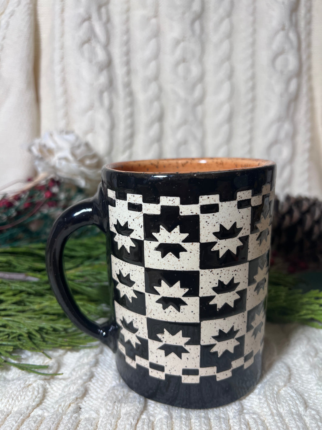 Large quilt mug