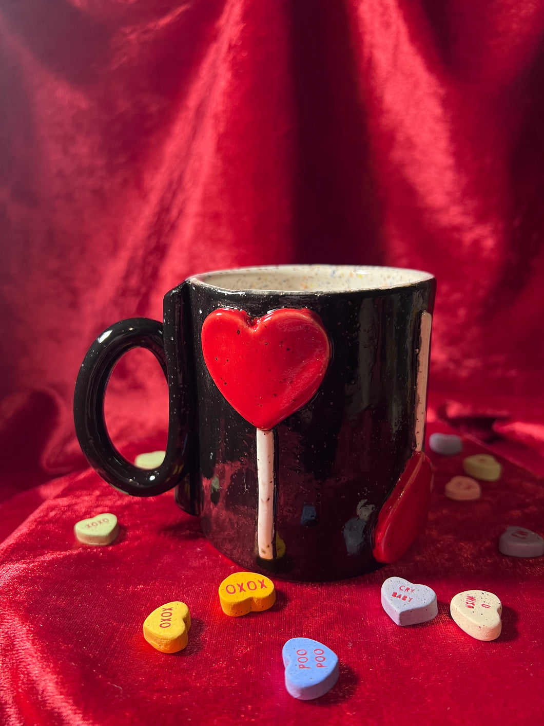 Heart sucker mug 2