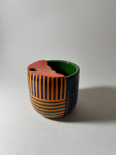 Load image into Gallery viewer, stripey to-go cup
