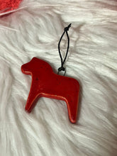 Load image into Gallery viewer, Swedish horse ornament
