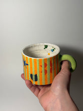 Load image into Gallery viewer, Striped picnic mug 2
