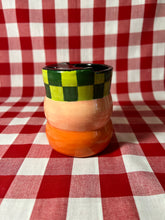 Load image into Gallery viewer, Checker/bubble to-go cup
