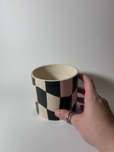 Load image into Gallery viewer, Checker planter 2
